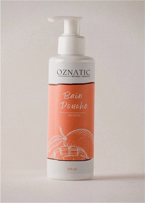 Gel Douche - BAIN DOUCHE - Mangue - Hydratant - Texture Gélifiée - Pour Tous Types de Peau