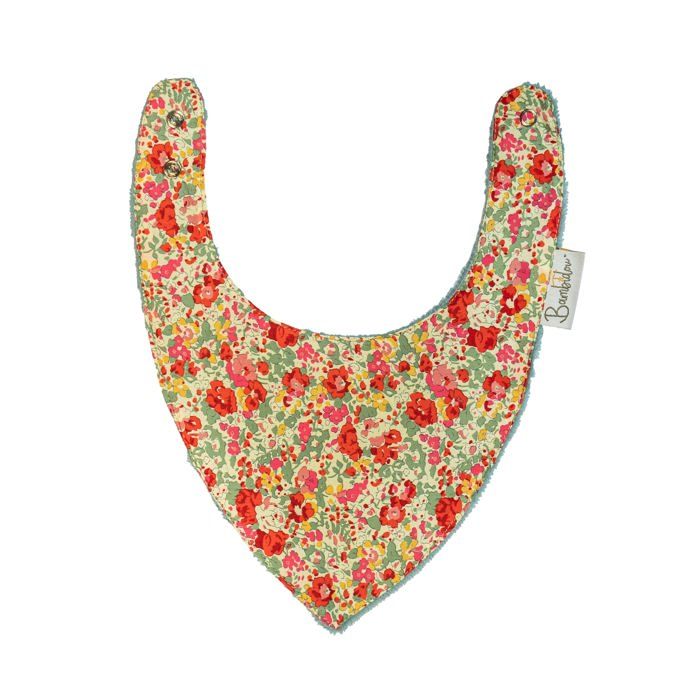Bavoir Bandana Liberty Rouge Anjou