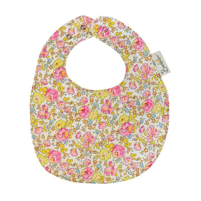 Bavoir Classique Félicité Rose Liberty