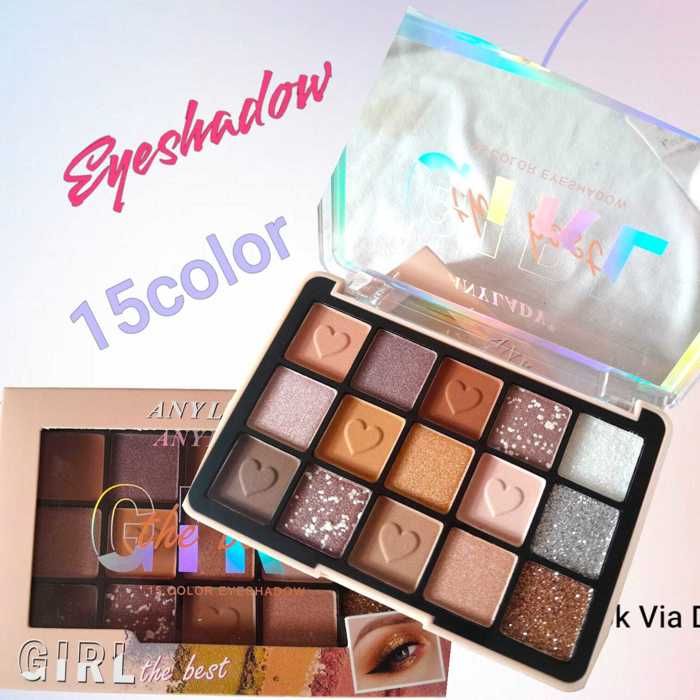 Fard à paupières - Technic - 15 couleurs - Multicolore - Non waterproof