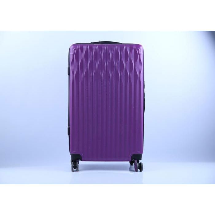 Valise - GENERIC - Paris Mauve - 70CM - ABS - 4 Roulettes 360°