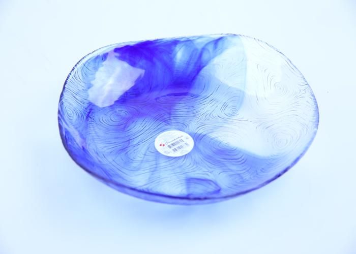 Plat Creux - GENERIC - 10651 - 21cm - Verre - Bleu