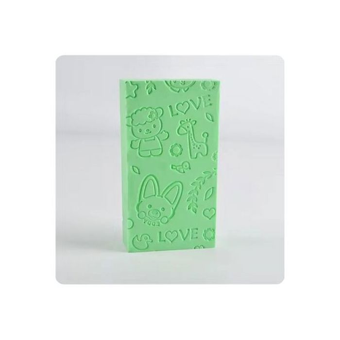 Éponge de Soins de la Peau - miles - 2X - Douce - Haute Densité - Enfant