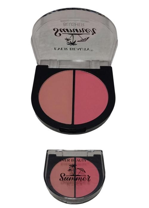 Blush - Fard à joues - 2 nuances pigmentées - Multicouleurs - Fini frais et rayonnant