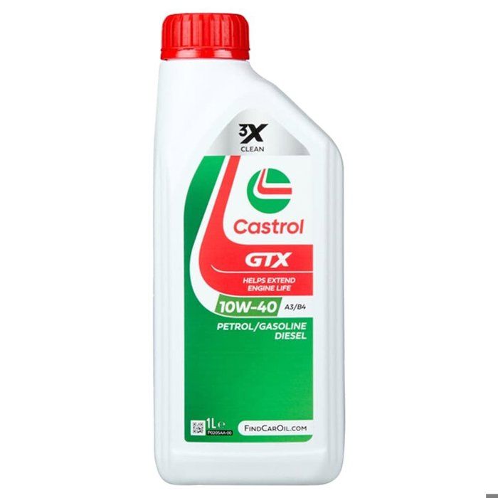 CASTROL GTX 10W-40 A3/B4 1L - huile moteur 10W40