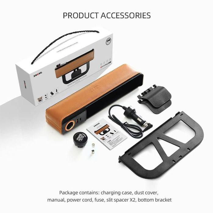 ZHUSE ZS-CA-003C Organisateur, Boîte De Rangement Avec 2 Port Charge Usb 22.5watt / type-c 30watt