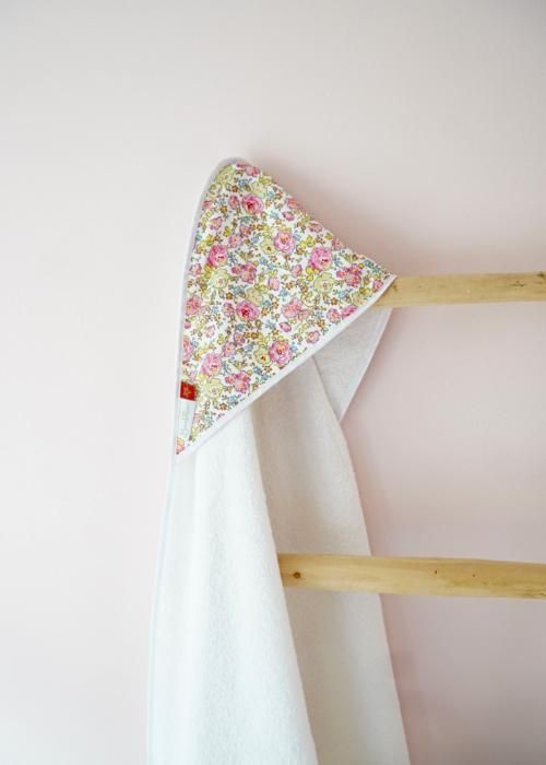 Cape de bain Liberty Félicité Rose