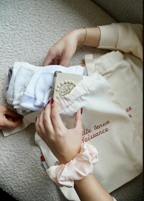 Pochon / Tkimcha Ma petite tenue de naissance Terracotta