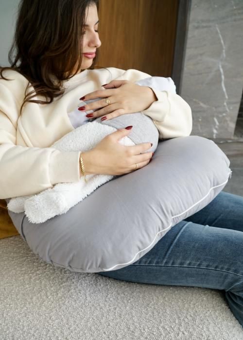 Sweat d'allaitement et grossesse Ivoire XL