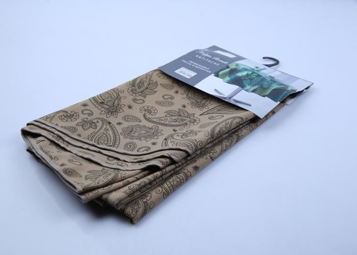 Nappe Rond - GENERIC - Mandala Kaki - 180cm - Lavable - Synthétique