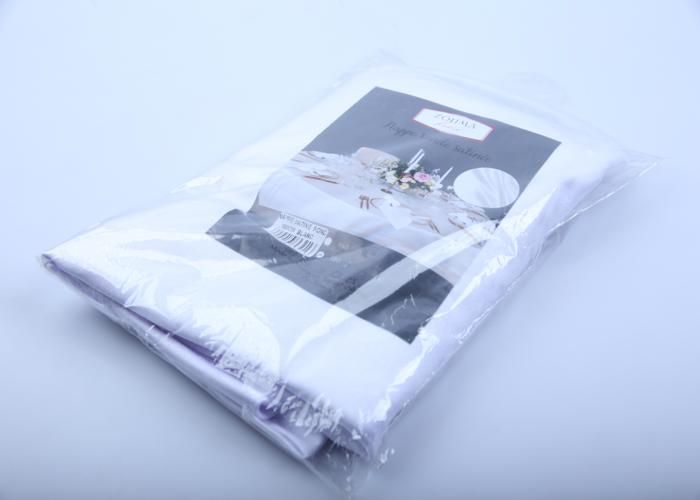 Nappe - GENERIC - Rond 180 cm - Satiné - Blanc - Lavable