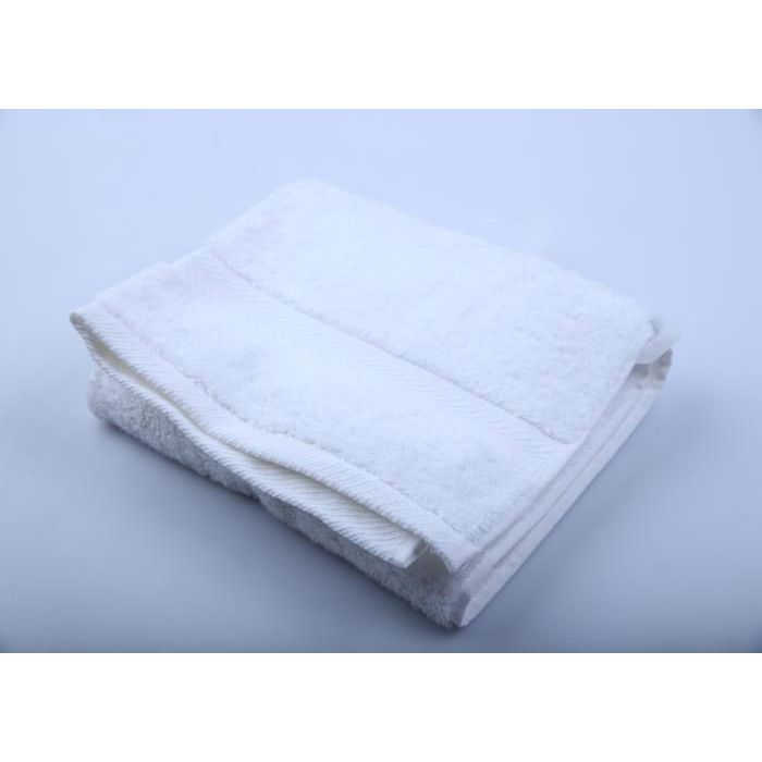 Serviette Toilette - GENERIC - Faro - 50x90 cm - 650g - Coton Blanc