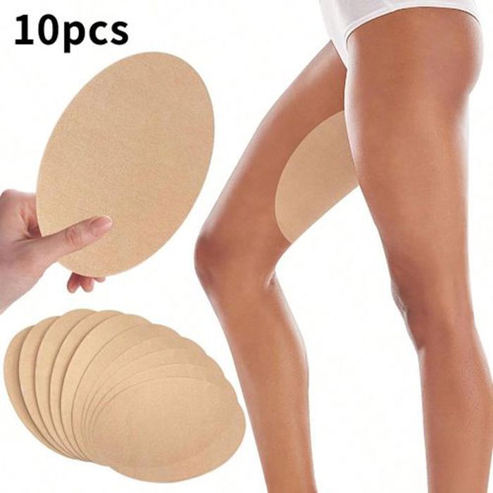 10 patchs anti-frottement pour cuisses, patchs cuisse, autocollants invisibles, anti-usure et anti-frottement invisibles ultra fins