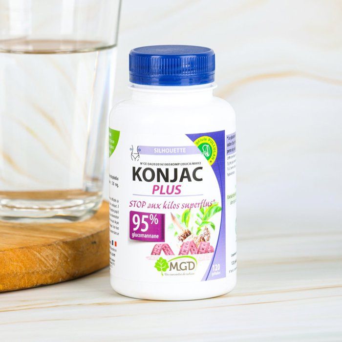 Konjac Plus 120 gélules - MGD