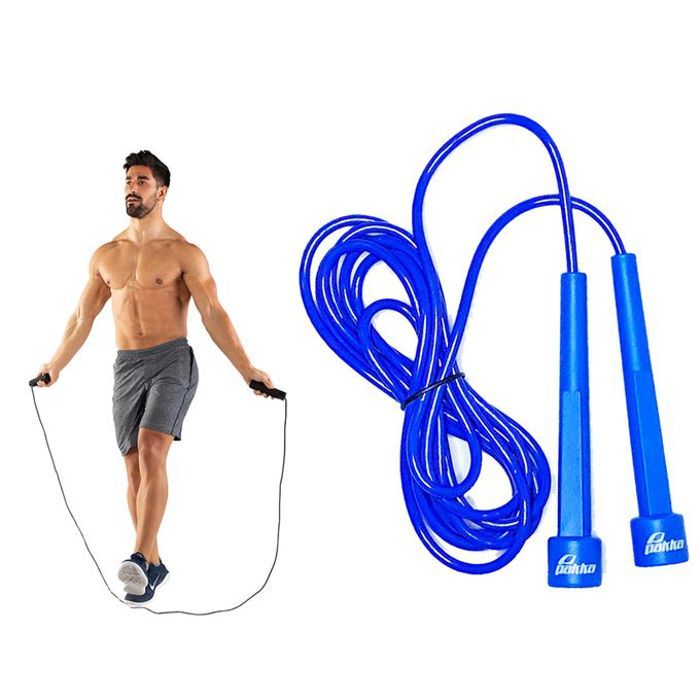 Corde à sauter réglable éxercice de Remise en Forme Cardio Fitness Homme & Femme
