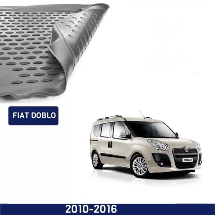 Tapis Coffre 4d sur mesure Fiat Doblo 2010-2016