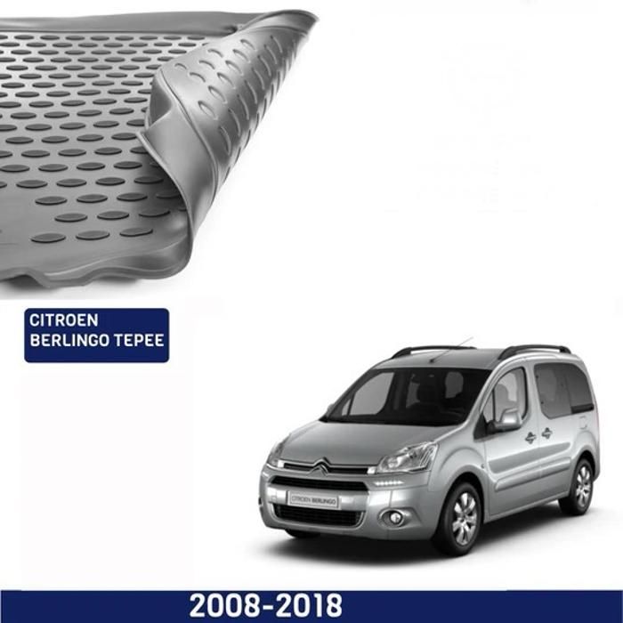Tapis Coffre 4d sur mesure Citroen Berlingo Tepee 2008-2018
