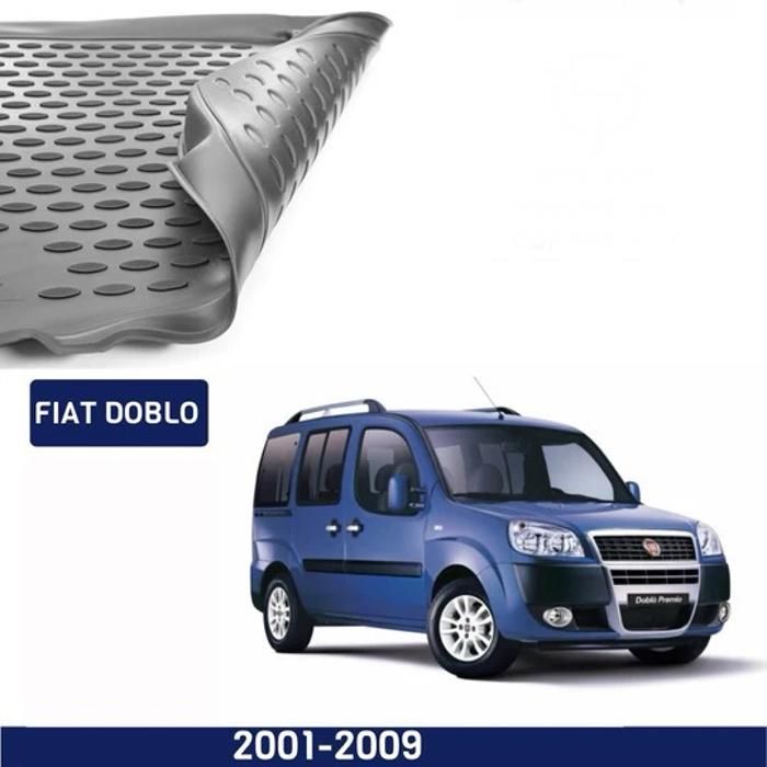 Tapis Coffre 4d sur mesure Fiat Doblo 2001-2009