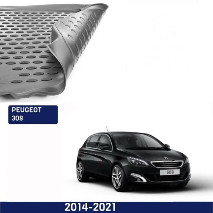 Tapis Coffre 4d sur mesure Peugeot 308 2014-2021