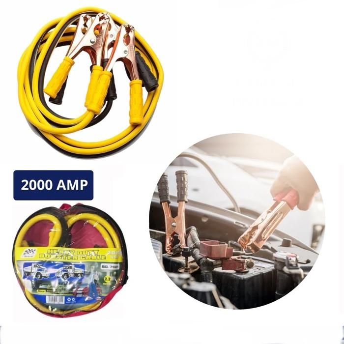 Cable de Demarage 2000AMP 2,2 Metre