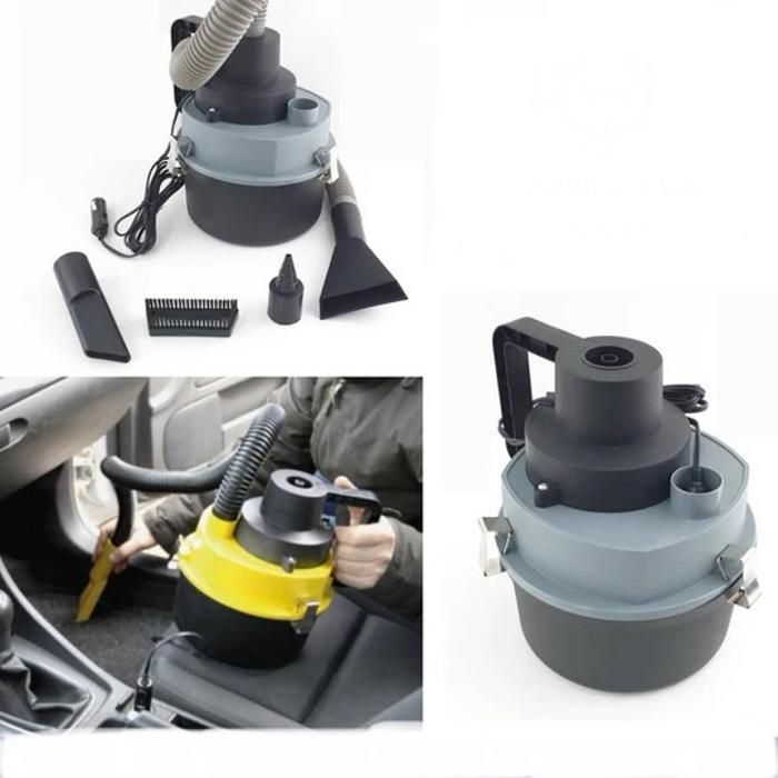 Aspirateur Boite pour Voiture 12V Vert