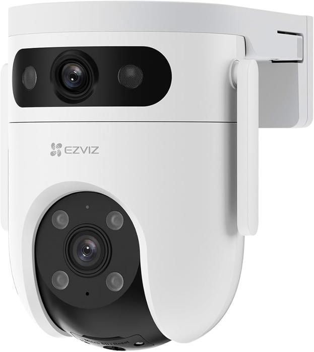 Caméra de surveillance - EZVIZ - CS-H9c - Double capteur 10MP - Vision nocturne couleur - Rotation PTZ 360°