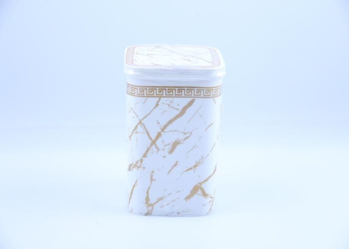 Lot de 3 Boîtes Carrées 3.1L + 2.1L + 1.4L Décorées