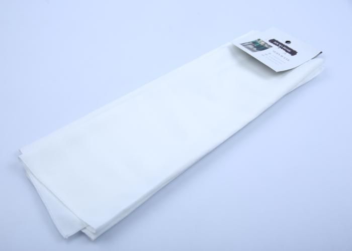 Serviettes de Table - GENERIC - Lot de 2 - Blanc/Écru/Beige - Douces et Absorbantes - Lavables