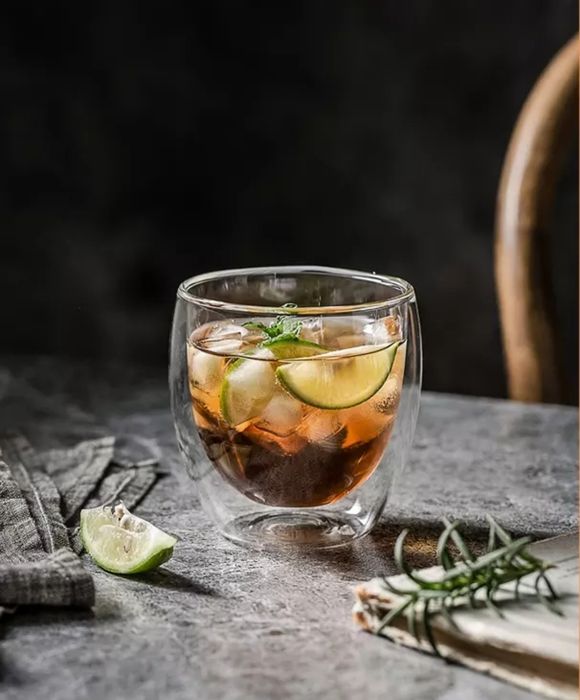 Verre borosilicate double paroi 250 ml