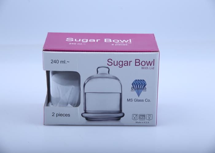 Bonbonnière en verre 2 pièces 240 ml PM069P