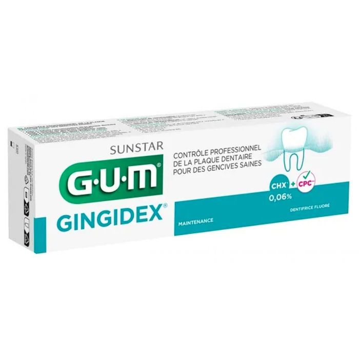 GUM Dentifrice Gingidex Gencives Saines 75 ml