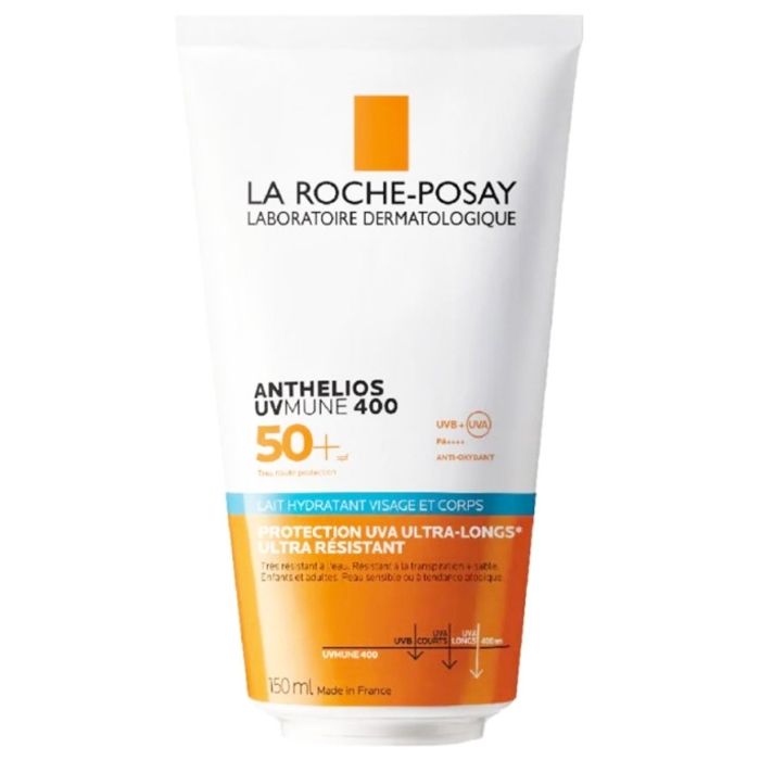 Lait Hydratant - La Roche-Posay - Anthelios UVmune 400 - SPF50+ - Peaux Sensibles - 150 ml
