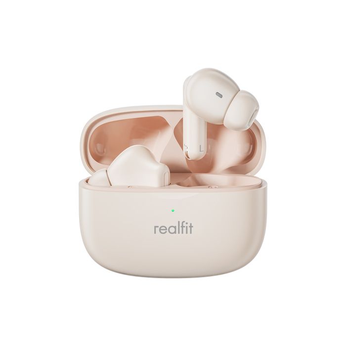 Écouteurs sans fil - REALFIT - F3 ANC - Suppression active du bruit - Autonomie 26h - Stéréo HIFI