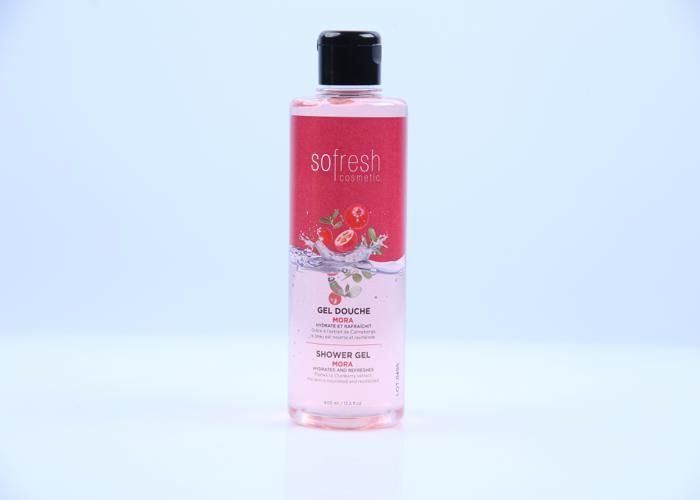 Gel Douche - Sofresh - Mora - 400 ml - Non gras - Parfumé
