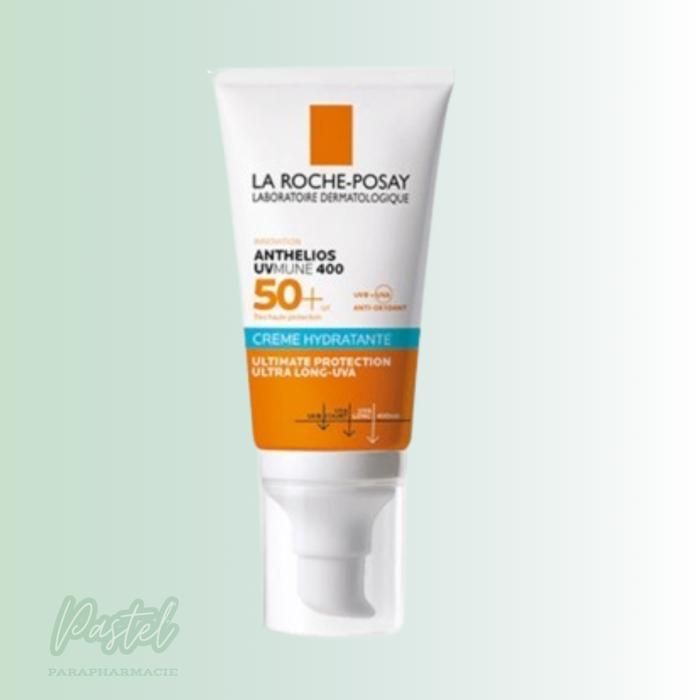 Crème Hydratante Invisible - ANTHELIOS - SPF50+ - 50 ML - Protection Solaire - Mixte