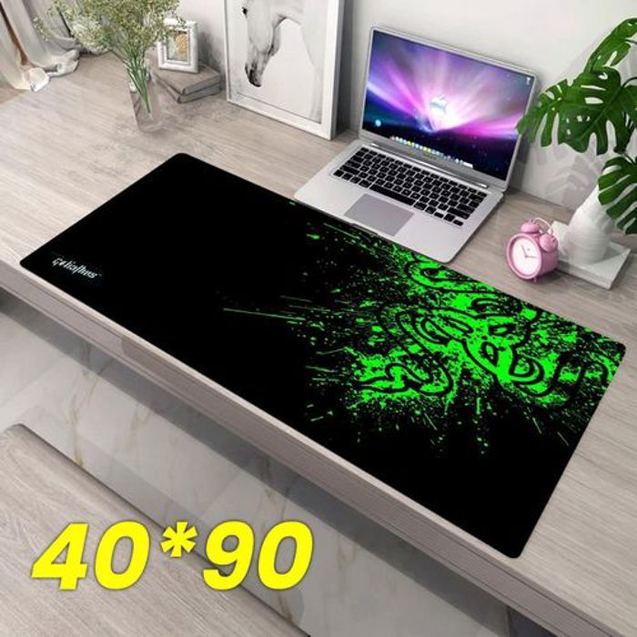Tapis de souris - Razer - Goliathus - XXL - Bords cousus - Antidérapant - Précision maximale