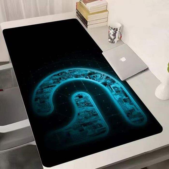 Tapis de souris XXL - G - 40x90 cm - Surface lisse - Revêtement imperméable - Antidérapant