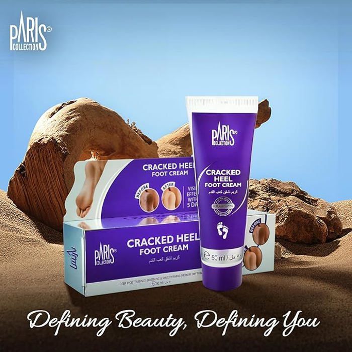 Crème Pieds - Paris Collection - 50 ml - Hydratation Intense - Répare Talons - Texture Nourrissante