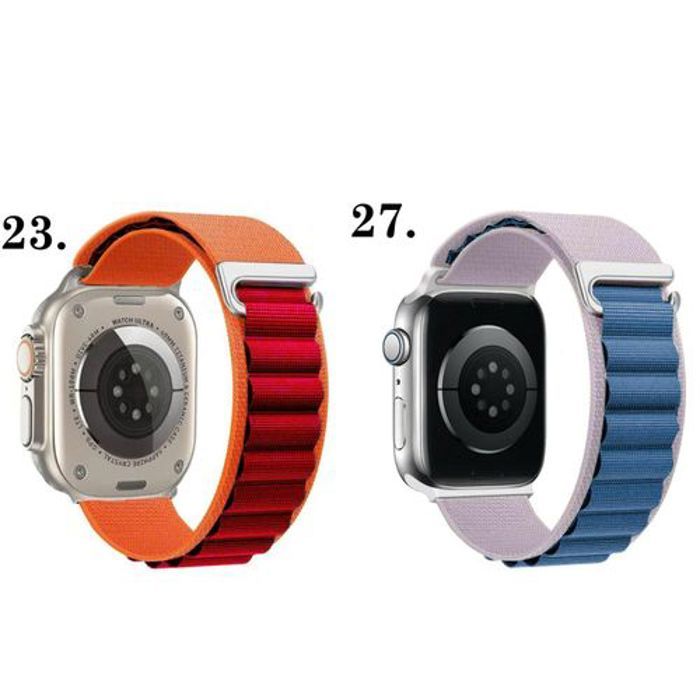 .2Pack.  Alpine Loop Nylon Sport Strap for Apple Watch 42/44/45/49mm-557