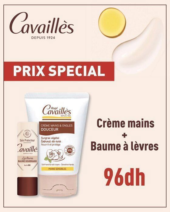 Duo Pocket Creme Mains + Baume Levres 5.5ml