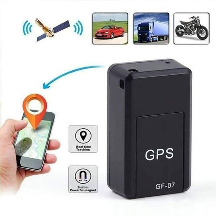 Mini Tracker GPS - GF-07 - Voiture - Suivi en temps réel - Alarme anti-cambriolage - Magnétique puissant