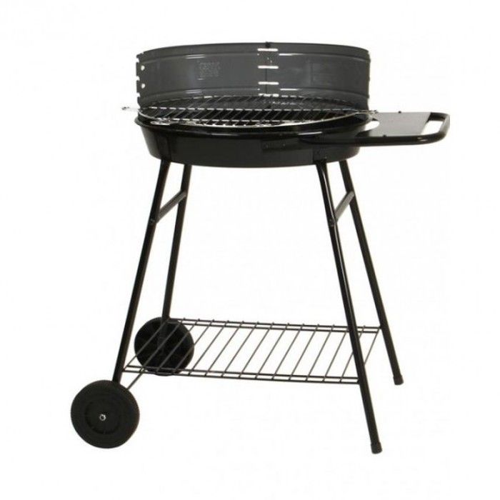 Barbecue à charbon - SOMAGIC - ORLANDO - Sur roues - Grille 49x34,5 cm - Facile à nettoyer