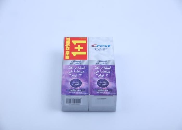 Lot Dentifrice Crest Clinic Miracle Glow 2x75ml