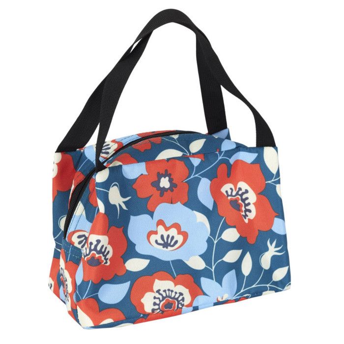 Sac isotherme - GENIRIC - Lunch bag Flowers - Multicolore - 24 x 17 x 13 cm - Urbain