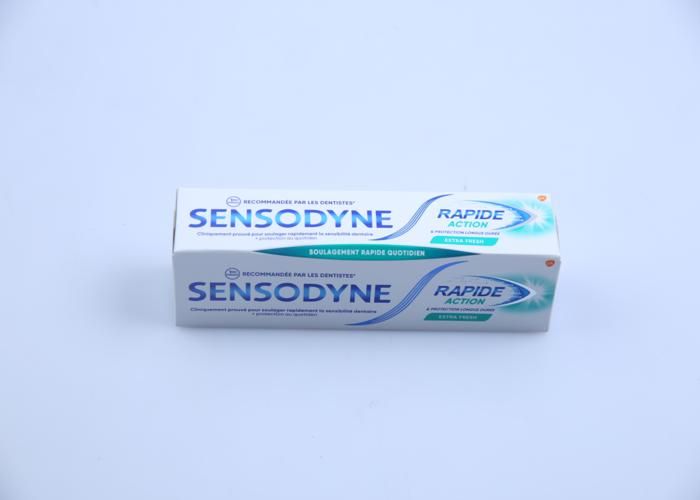 Dentifrice - SENSODYNE - Rapide Extra Fresh - 75ml - Soulagement Sensibilité - Fraîcheur Intense