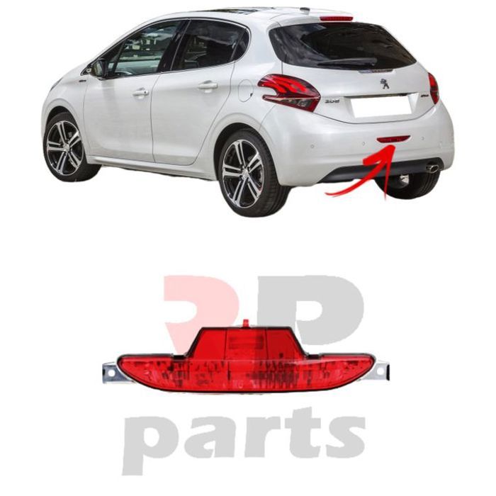 Feu Antibrouillard Arriére Peugeot 208