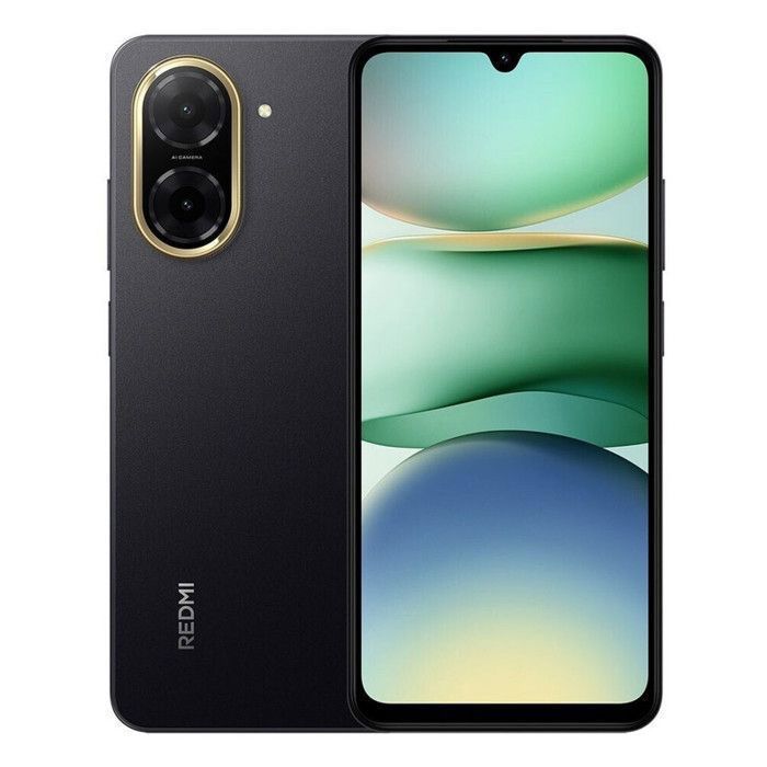 Xiaomi Redmi A5 Smartphone 3+64Go Noir Grand écran 6.88" Appareil Photo Principal 32MP Batterie 5200 mAh (typ) 15W