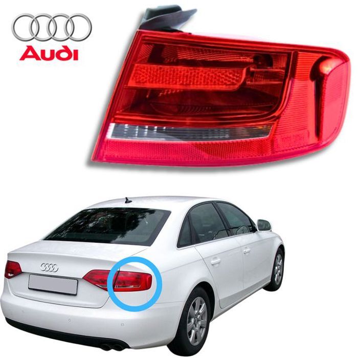 Feu Rouge Arrière Droit Pour Audi A4 (B8)