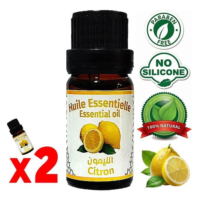 Huile essentielle de citron 100% Naturel -20ml