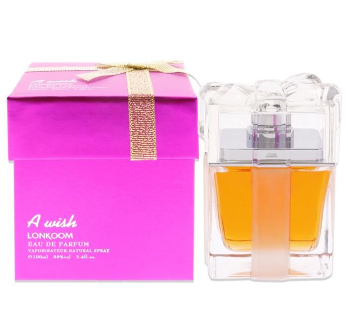 Eau de Parfum - LONKOOM - A wish Pink - 100ml - Floral et Fruité - Longue Durée